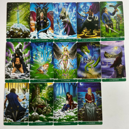 Карты Таро - Универсальное Таро Кельтов, уменьшенная (Universal Celtic Tarot) Карты Таро - Универсальное Таро Кельтов, уменьшенная (Universal Celtic Tarot)