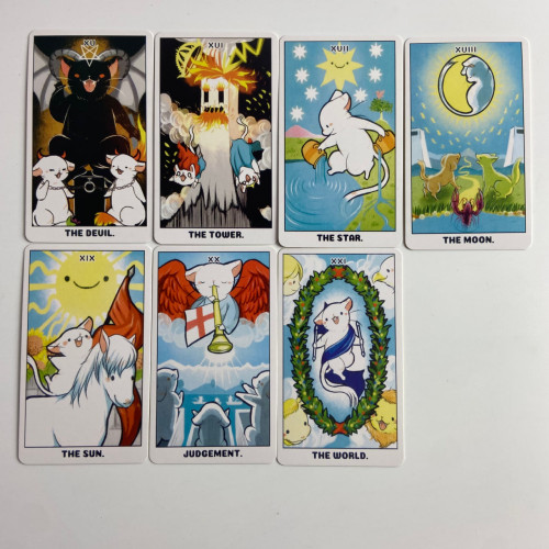 Карты Таро - Муги, уменьшенная (Tarot of Mugi) Карты Таро - Муги, уменьшенная (Tarot of Mugi)