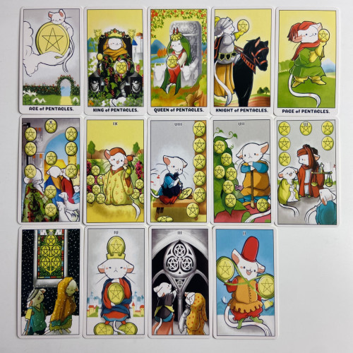 Карты Таро - Муги, уменьшенная (Tarot of Mugi) Карты Таро - Муги, уменьшенная (Tarot of Mugi)