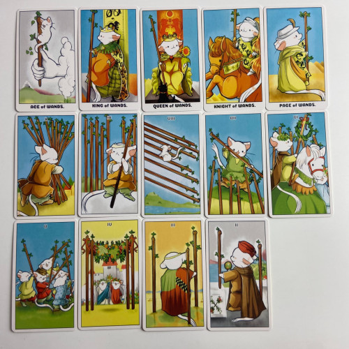 Карты Таро - Муги, уменьшенная (Tarot of Mugi) Карты Таро - Муги, уменьшенная (Tarot of Mugi)