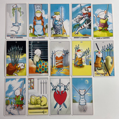 Карты Таро - Муги, уменьшенная (Tarot of Mugi) Карты Таро - Муги, уменьшенная (Tarot of Mugi)
