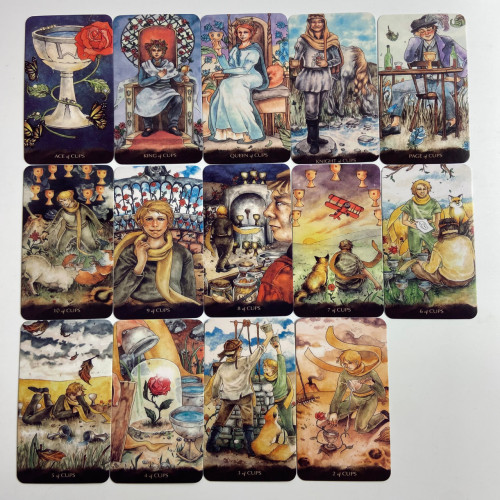 Карты Таро - Маленького Принца, уменьшенная (Tarot of The Little Prince Tarot) Карты Таро - Маленького Принца, уменьшенная (Tarot of The Little Prince Tarot)