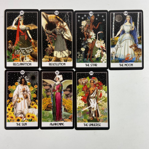 Карты Таро - Интуитивное Таро Ночной Богини, уменьшенная (The Intuitive Night Goddess Tarot) Карты Таро - Интуитивное Таро Ночной Богини, уменьшенная (The Intuitive Night Goddess Tarot)