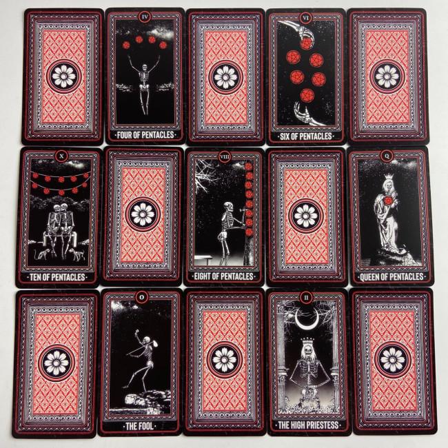 Карти Таро - Кісток, зменшена (The Bones Arcana Tarot)