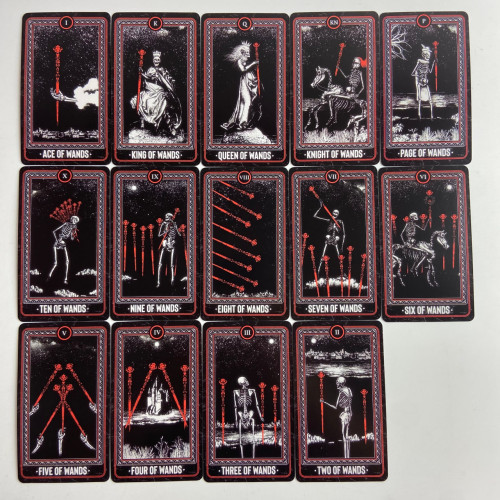 Карты Таро - Костей, уменьшенная (The Bones Arcana Tarot) Карты Таро - Костей, уменьшенная (The Bones Arcana Tarot)