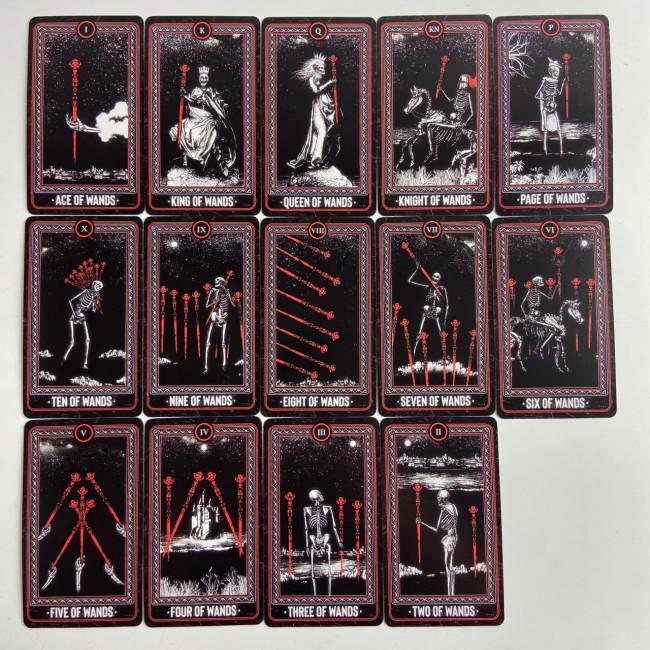 Карти Таро - Кісток, зменшена (The Bones Arcana Tarot)