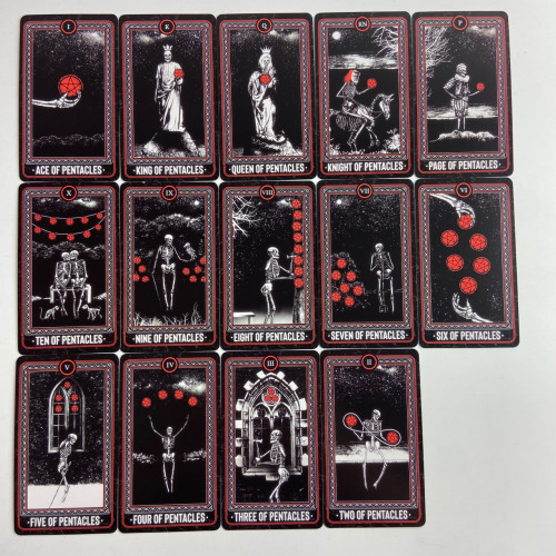 Карты Таро - Костей, уменьшенная (The Bones Arcana Tarot) Карты Таро - Костей, уменьшенная (The Bones Arcana Tarot)