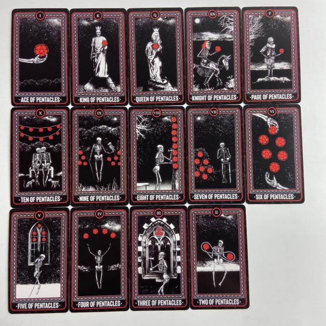 Карти Таро - Кісток, зменшена (The Bones Arcana Tarot)