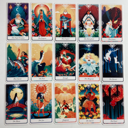 Карты Таро - Божественного, уменьшенная (Tarot Of The Divine) Карты Таро - Божественного, уменьшенная (Tarot Of The Divine)