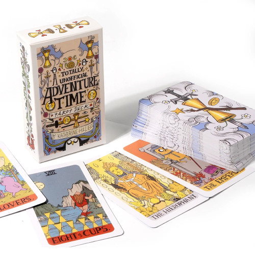 Карты Таро - Время Приключений, уменьшенная (Totally Unofficial Adventure Time Tarot) Карты Таро - Время Приключений, уменьшенная (Totally Unofficial Adventure Time Tarot)