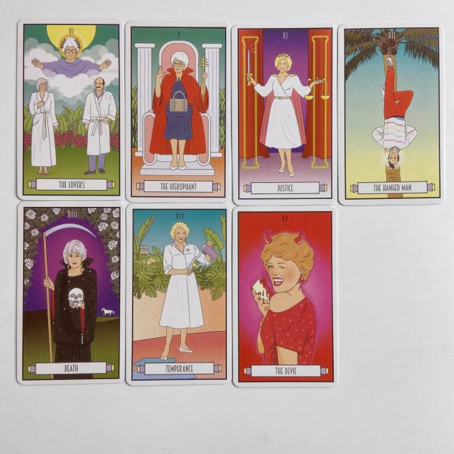 Карти Таро - Золоті Дівчата, зменшена (The Golden Girls Tarot)