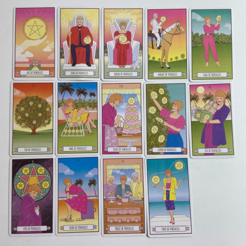 Карты Таро - Золотые Девушки, уменьшенная (The Golden Girls Tarot) Карты Таро - Золотые Девушки, уменьшенная (The Golden Girls Tarot)