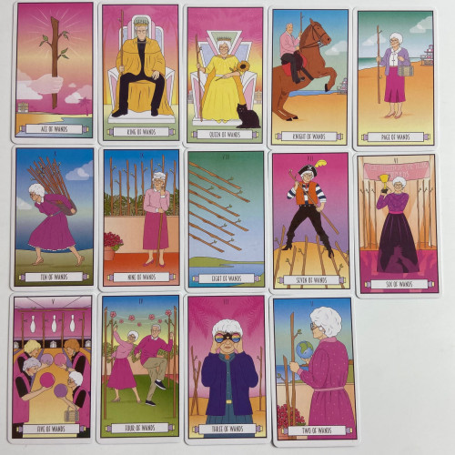 Карты Таро - Золотые Девушки, уменьшенная (The Golden Girls Tarot) Карты Таро - Золотые Девушки, уменьшенная (The Golden Girls Tarot)