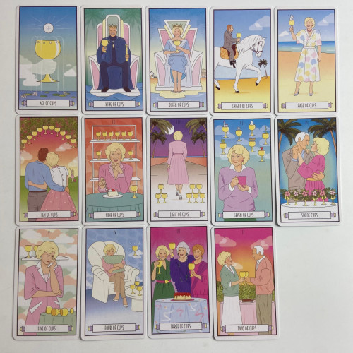 Карты Таро - Золотые Девушки, уменьшенная (The Golden Girls Tarot) Карты Таро - Золотые Девушки, уменьшенная (The Golden Girls Tarot)