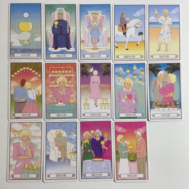 Карти Таро - Золоті Дівчата, зменшена (The Golden Girls Tarot)