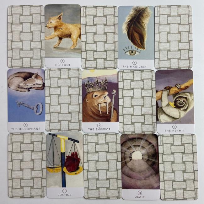 Карти Таро - Білого Шавлія, зменшена (White Sage Tarot)