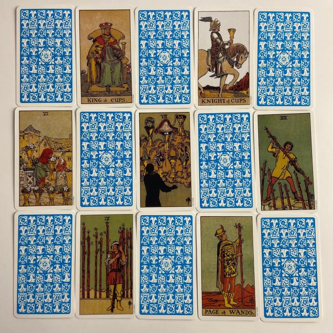 Карти Таро - Райдера Уейта 1993 року, зменшена (The Original Rider Waite Tarot)