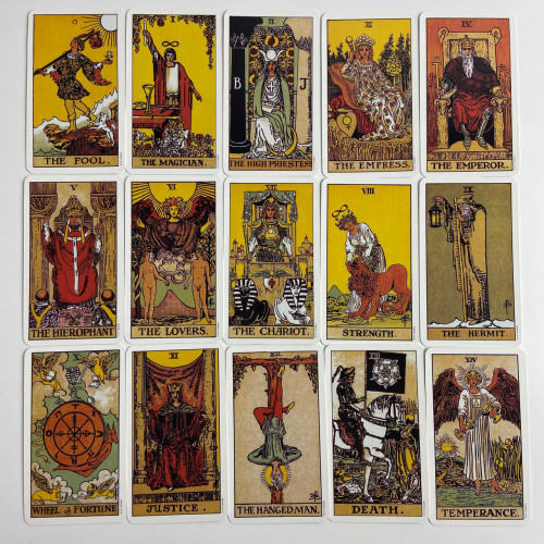 Карты Таро - Райдера Уэйта 1993 года, уменьшенная (The Original Rider Waite Tarot)