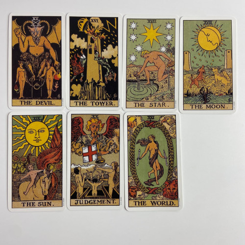 Карты Таро - Райдера Уэйта 1993 года, уменьшенная (The Original Rider Waite Tarot)