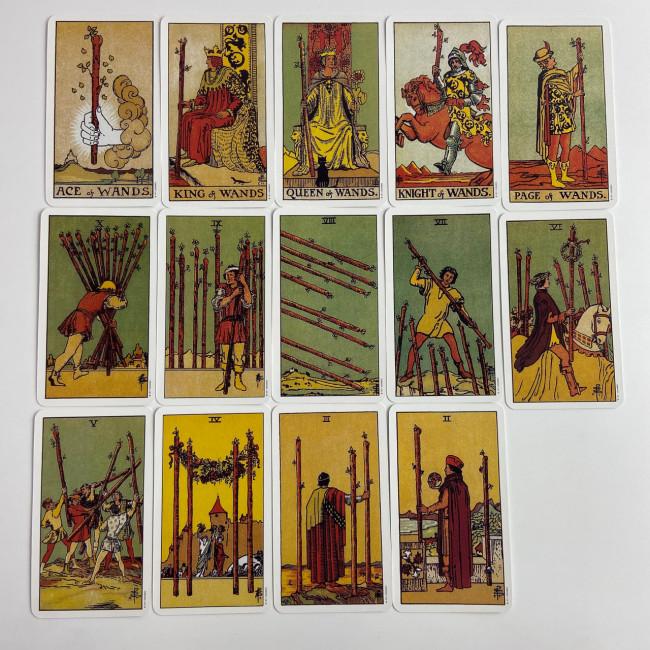 Карти Таро - Райдера Уейта 1993 року, зменшена (The Original Rider Waite Tarot)