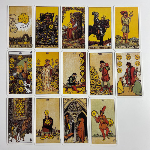 Карты Таро - Райдера Уэйта 1993 года, уменьшенная (The Original Rider Waite Tarot)
