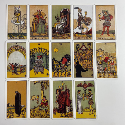 Карты Таро - Райдера Уэйта 1993 года, уменьшенная (The Original Rider Waite Tarot)