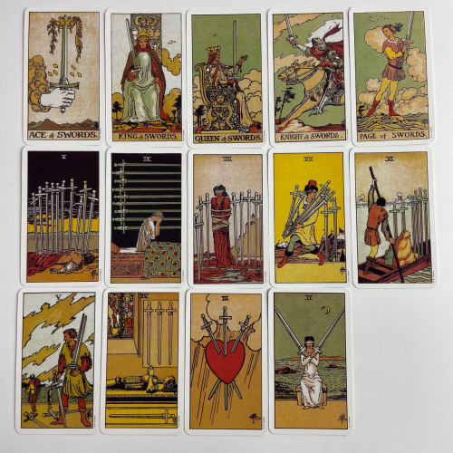 Карты Таро - Райдера Уэйта 1993 года, уменьшенная (The Original Rider Waite Tarot)