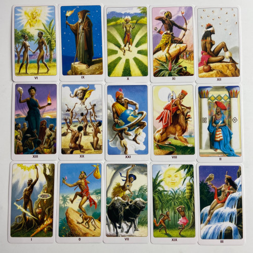 Карты Таро - Афро-Американское, уменьшенная (African American Tarot) Карты Таро - Афро-Американское, уменьшенная (African American Tarot)