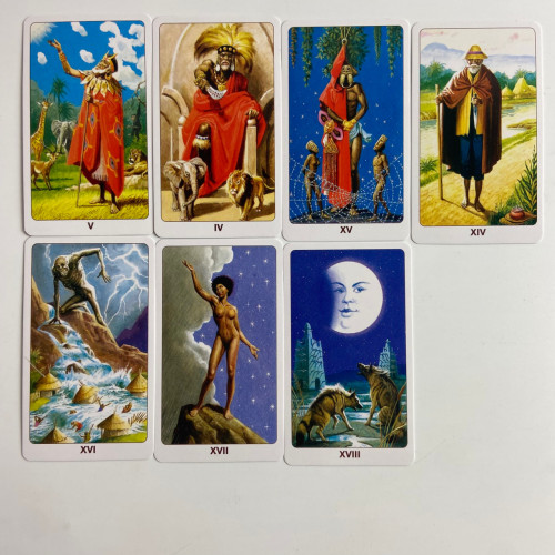 Карты Таро - Афро-Американское, уменьшенная (African American Tarot) Карты Таро - Афро-Американское, уменьшенная (African American Tarot)