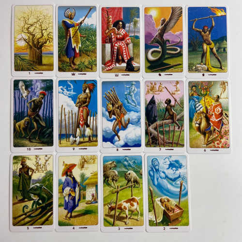 Карты Таро - Афро-Американское, уменьшенная (African American Tarot) Карты Таро - Афро-Американское, уменьшенная (African American Tarot)