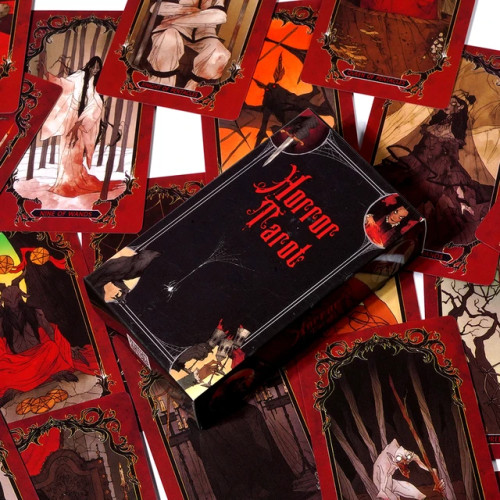 Карты Таро - Ужасов, уменьшенная (Horror Tarot)