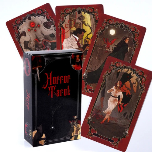 Карты Таро - Ужасов, уменьшенная (Horror Tarot)