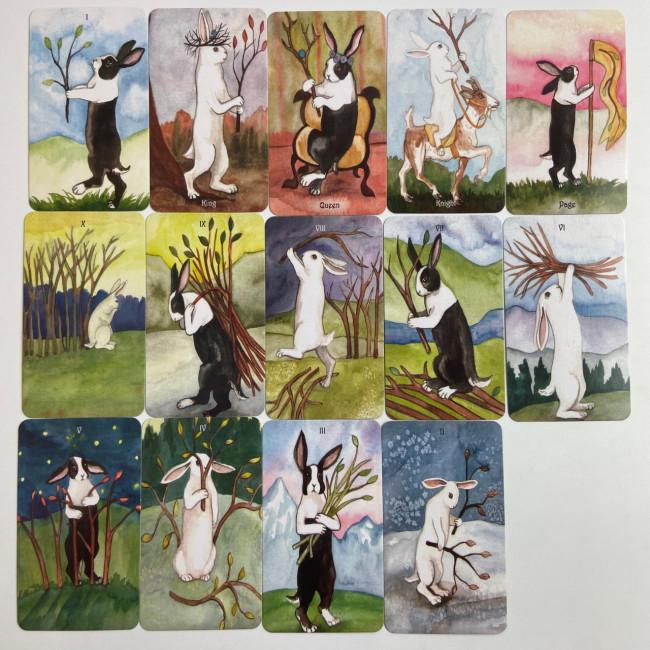 Карты Таро - Кроликов, уменьшенная (The Rabbit Tarot) Карты Таро - Кроликов, уменьшенная (The Rabbit Tarot)