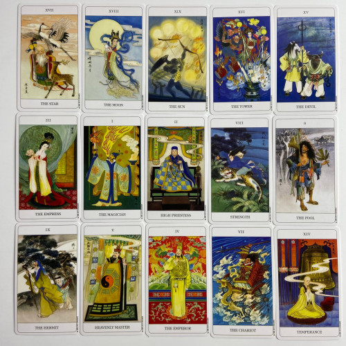 Карты Таро - Китайское, уменьшенная (The Chinese Tarot Cards Deck By Jui Guoliang) Карты Таро - Китайское, уменьшенная (The Chinese Tarot Cards Deck By Jui Guoliang)