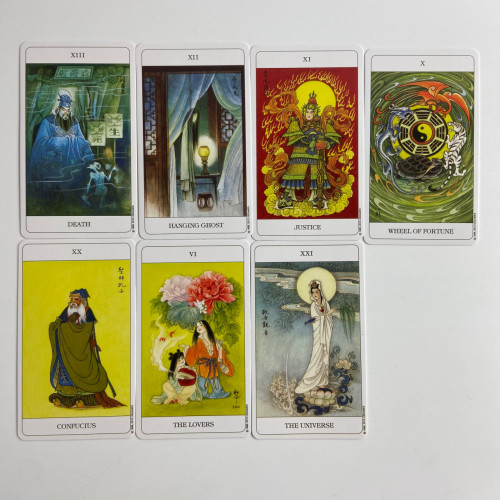 Карты Таро - Китайское, уменьшенная (The Chinese Tarot Cards Deck By Jui Guoliang) Карты Таро - Китайское, уменьшенная (The Chinese Tarot Cards Deck By Jui Guoliang)