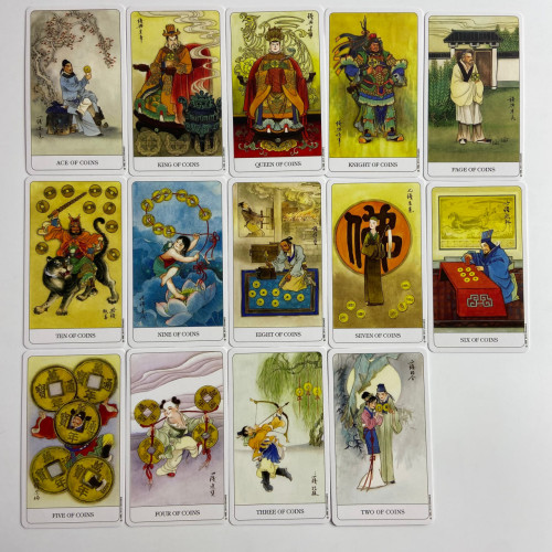 Карты Таро - Китайское, уменьшенная (The Chinese Tarot Cards Deck By Jui Guoliang) Карты Таро - Китайское, уменьшенная (The Chinese Tarot Cards Deck By Jui Guoliang)