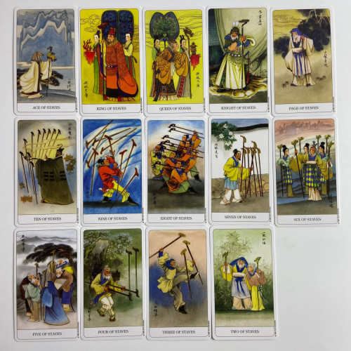 Карты Таро - Китайское, уменьшенная (The Chinese Tarot Cards Deck By Jui Guoliang) Карты Таро - Китайское, уменьшенная (The Chinese Tarot Cards Deck By Jui Guoliang)