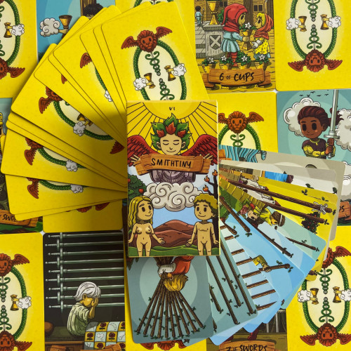 Карты Таро - Смиттины, уменьшенная (Smithtiny Tarot)