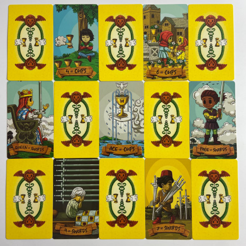 Карты Таро - Смиттины, уменьшенная (Smithtiny Tarot)