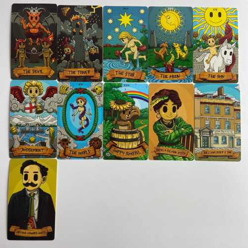 Карты Таро - Смиттины, уменьшенная (Smithtiny Tarot)