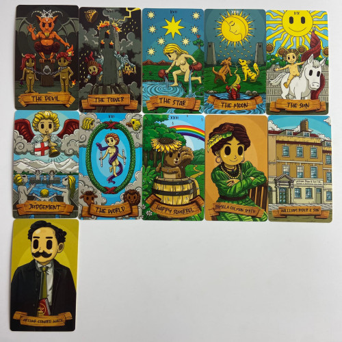 Карты Таро - Смиттины, уменьшенная (Smithtiny Tarot) Карты Таро - Смиттины, уменьшенная (Smithtiny Tarot)