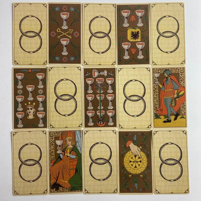 Карты Таро - Вирта Символическое, уменьшенная (Symbolic Tarot of Wirth)
