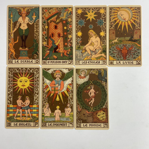 Карты Таро - Вирта Символическое, уменьшенная (Symbolic Tarot of Wirth) Карты Таро - Вирта Символическое, уменьшенная (Symbolic Tarot of Wirth)