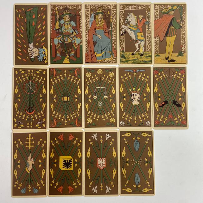 Карты Таро - Вирта Символическое, уменьшенная (Symbolic Tarot of Wirth)