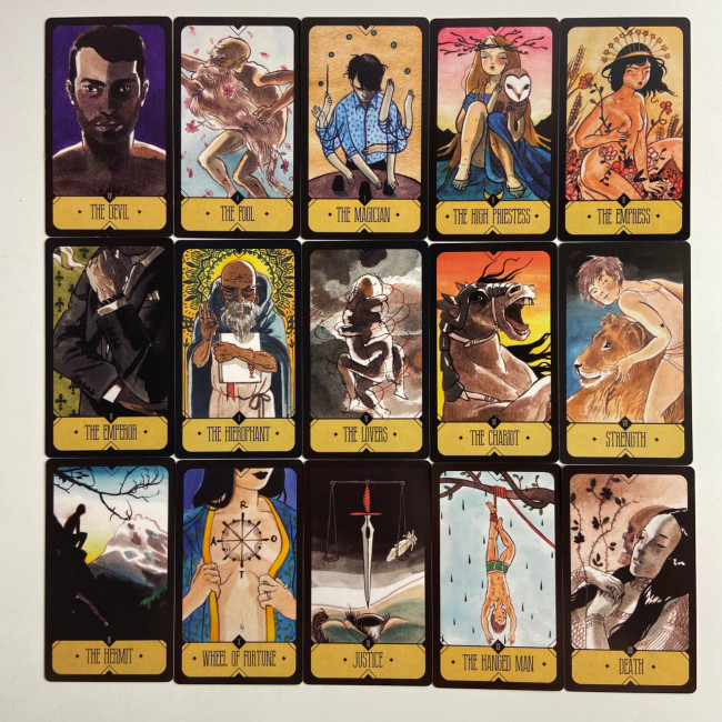 Карты Таро - Странника, уменьшенная (The Sasuraibito Tarot) Карты Таро - Странника, уменьшенная (The Sasuraibito Tarot)
