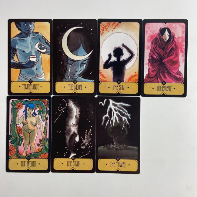 Карты Таро - Странника, уменьшенная (The Sasuraibito Tarot) Карты Таро - Странника, уменьшенная (The Sasuraibito Tarot)