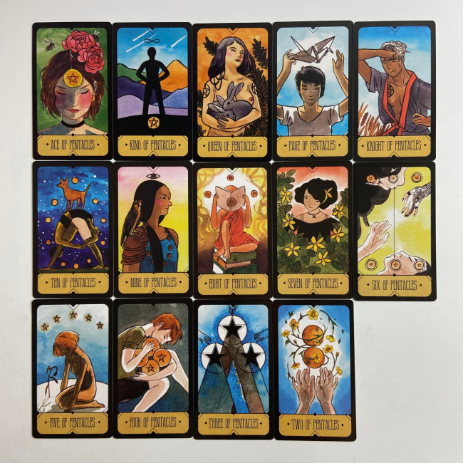 Карты Таро - Странника, уменьшенная (The Sasuraibito Tarot) Карты Таро - Странника, уменьшенная (The Sasuraibito Tarot)