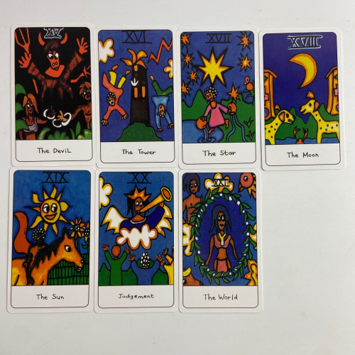 Карты Таро - Африканское, уменьшенная (African Tarot) Карты Таро - Африканское, уменьшенная (African Tarot)