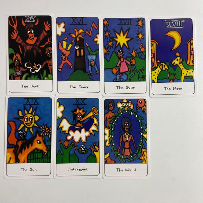 Карти Таро - Африканське, зменшена (African Tarot)