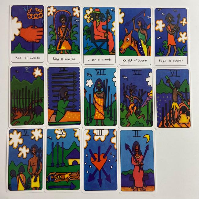Карти Таро - Африканське, зменшена (African Tarot)